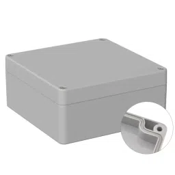 RS PRO Grey Polycarbonate General Purpose Enclosure, IP66, IK07, Grey Lid, 120 x 122 x 55 mm Model No 2010136-image-82