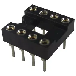 MULTICOMP PRO IC Sockets SOCKET IC, DIL, 0.3, TUBE/60, 8WAY,PK60, 2227MC-08-03-F1 (Pack of 60)-47