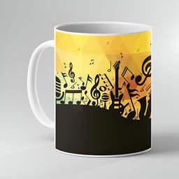 Keviv Multicoloured Text or Slogans Printed Ceramic Glossy Mugs Set of Cups and Mugs-image-57