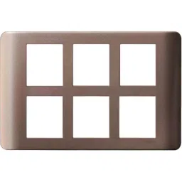 Schneider Zencelo 12 Module Silver Bronze Grid and Cover Frame IN84012C(SZ) (Pack of 5)-28