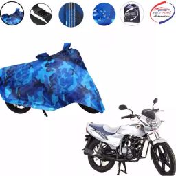 Auto Pearl Waterproof Two Wheeler Cover For LML Freedom LS (Blue)-image-71