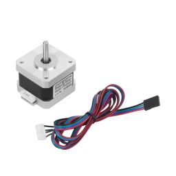 17HS3401 NEMA Stepper Motor NEMA 17 Stepper Motor NEMA 17 Stepper Motor With 4-Pin Cable Quiet And Smooth Stepper Motor For 3D Printing And CNC Machining - RS609717HS3401 NEMA Stepper Motor NEMA 17 Stepper Motor NEMA 17 Stepper Motor With 4-Pin Cable Quiet And Smooth Stepper Motor For 3D Printing And CNC Machining - RS6097 image 1