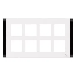 Standard by Havells Combined Plate ZOE Series 16 M Raven Black, ASZPLCBV16-image-32