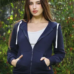 Campus Sutra Women Hooded Sweatshirt-picture-8