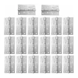 Atom 12.7 cm (5 inch) Stainless Steel Glossy Finish Butt/Mortise Hinge (Pack of 20)-10