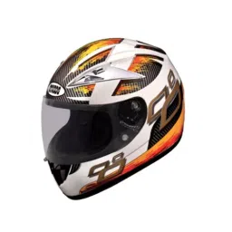 Studds SCORPION D4 DECOR White 580 mm Large Full Face Helmet, D4 WHITE N5-picture-15