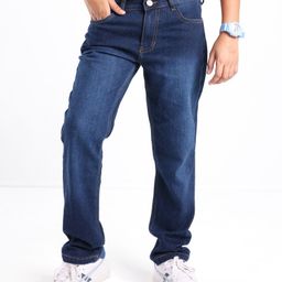 Pine Kids Denim Full Length Adjustable Elasticated Slim Fit Jeans - Dark Blue-image-75