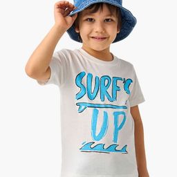Juniors by Babyshop Boys Typographic Printed Round Neck Short Sleeves Cotton T-shirt-image-67