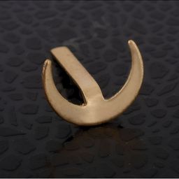 MEMOIR Yellow Brass Chandra Kor Pooja Teeka Tool-58