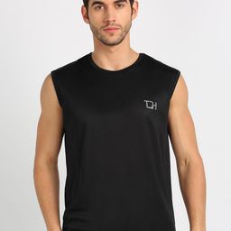 TQH Round Neck Gym Vest TQH-Sleeveless_TS801_Black_Size.S-image-11