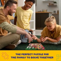 thepuzzl.co The Puzzl Co - Karnataka Jigsaw Puzzle for Kids 6 Years & Up, 100-Piece City Puzzle with Frame, Compact & Travel-Friendly, Educational Puzzle to Learn Karnataka's Culture, Monuments & Food image 5