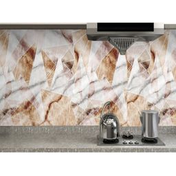 Jaamso Royals Blue Marble Design Vinyl  Kitchen Wallpaper-image-43