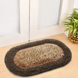 FABINALIV Brown Anti-Skid Fade Resistant Doormat-72