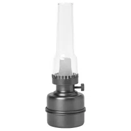 ikea stråla LED decorative table lamp, glass battery-operated/dark grey, 19 cm-picture-26