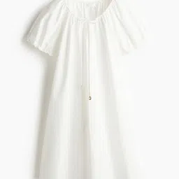 H&M Drawstring-Neck Dress-image-36