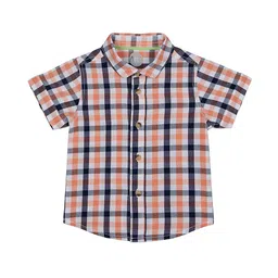 mothercare Boys Opaque Checked Casual Shirt-image-72