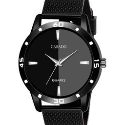 CASADO Men Dial & Straps Analogue Watch CSD-327-BLK-BLK-image-86
