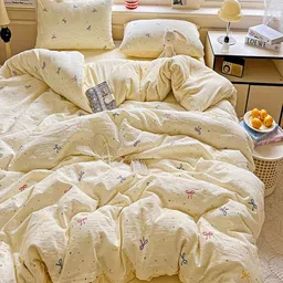JC HOME Geometric 3 Piece Double Extra Large Regular Bedding Set-picture-12