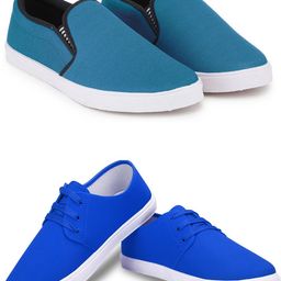 Spotwalk Men Slip-On Running Shoes-image-119