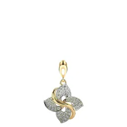 VALANOVA Women 14 Kt Gold Lab Grown Regular Pendant Diamond-image-55