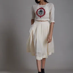 MATI Printed Top with Skirt-image-31