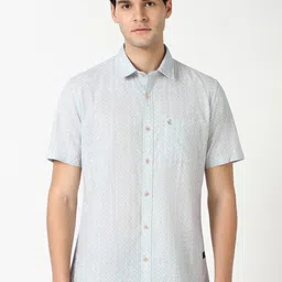 Peter England Casuals Men Slim Fit Opaque Printed Casual Shirt-image-88