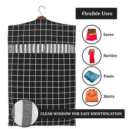 Kuber Industries Black Set of 3 Regular Multi-Utility Organisers image 2