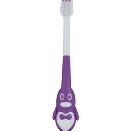PASSION PETALS Penguin Shape Toothbrush - Purple-image-66