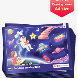 Target A4 Size Drawing Book Set of 12 - 36 Pages each-image-67