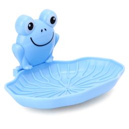 Frog Face Soap Holder - Blue-picture-21