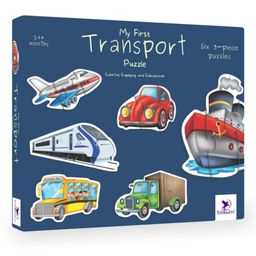Toykraft My First Transport 6 Jigsaw Puzzle - 2 Pieces Each-44