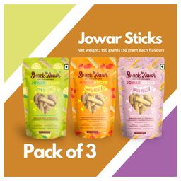 Snack Amor Jowar Sticks Pack Of 3 - 50 g Each-19