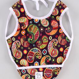 Superbottoms Waterproof Bib Warli Desgn - Multicolor-image-45