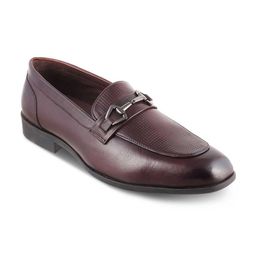 Tresmode Men Leather Loafers-image-33