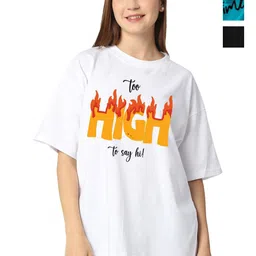STATUS MANTRA Women 3 Printed Extended Sleeves T-shirt-image-85