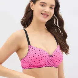 Clovia Geometric Bra Full Coverage Lightly Padded image 3