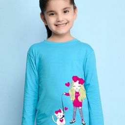 NUSYL Girls Printed T-shirt-picture-46