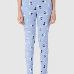 PROTEENS Women Printed Cotton Mid-Rise Lounge Pants-picture-51