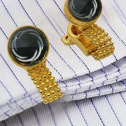 Curren Set Of 2 Textured Cufflink-3