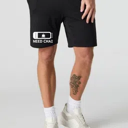 FABSTIEVE Men Printed Low-Rise Shorts-image-60