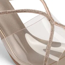 PEPPER Embellished Block Heel Sandals image 3