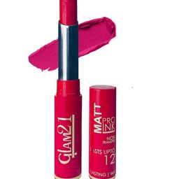 GLAM21 Matte Pro Ink Non Transfer Lipstick 3g-  Flaming Fuchsia 08-35
