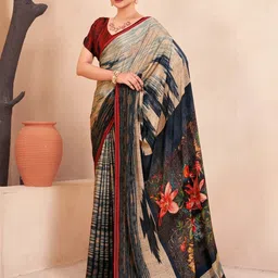 JIVORA Abstract Printed Saree-picture-17