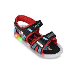 LEVOT Kids Printed Light-Up Sports Sandals-image-109