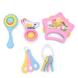 Ratnas Little Doll Rattle Set Pack Of 5 (Color & Design May Vary) image 2