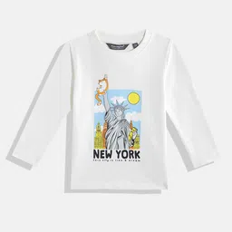 makemyfab Kids Boys Graphic Printed Pure Cotton T-Shirt-picture-25
