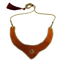 Vidhya Kangan Gold-Toned Brass Necklace-image-32
