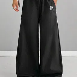TABADTOD Women Striped Relaxed Loose Fit Easy Wash Trousers-image-37