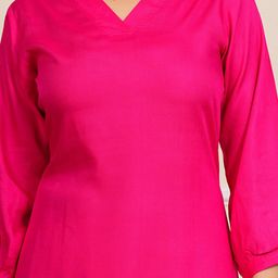 HEBA A-Line Kurta With Palazzo image 2