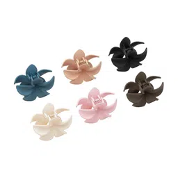 Radhu & Kabby Set of 6 Multicolored Claw Clips image 5
